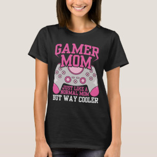 Gamer Mama Computerspiel-Videospielkonsole Mütter T-Shirt