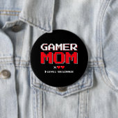 Gamer Mama Neue Mutter der Zwillinge Ankündigung v Button (Beispiel)