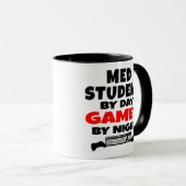 Gamer Med Student Tasse (VorderseiteRechts)