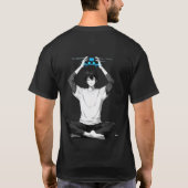Gamer Meditation Mind Loading Classic Round T-Shirt (Rückseite)