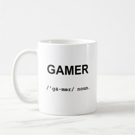 GAMER mit der Lautsymbol-Tasse Kaffeetasse