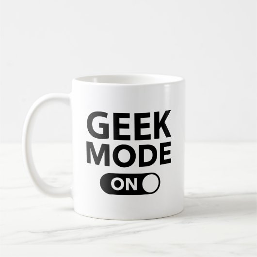 Gamer Mode on Coffee Tasse (Links)