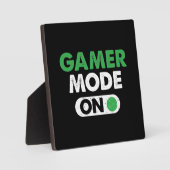 Gamer Mode On - Funny Video Gamer, Gaming Spaß Fotoplatte (Vorderseite)
