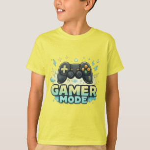 Gamer-Modus AN - Grafik eines Kinder-Videospielcon T-Shirt