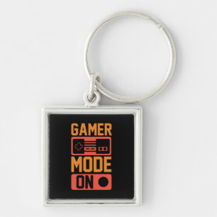 Gamer-Modus eingeschaltet Schlüsselanhänger
