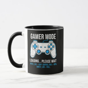 Gamer-Modus-Ladet Kaffee-Treibstoff-Gaming-Ästheti Tasse