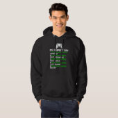 Gamer My Perfect Day Play Video Games Funny Teen B Hoodie (Vorne ganz)
