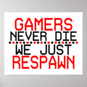Gamer neu gepaart poster (Vorne)