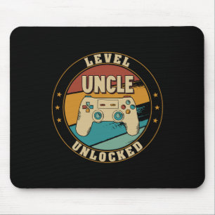 Gamer Neuer Onkel Vater Mutter Mousepad