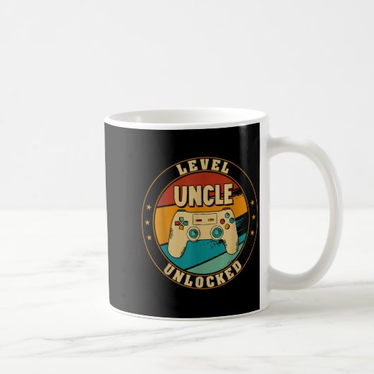 Gamer New Uncle Dad Mom Baby Announcement Pregnanc Kaffeetasse (Rechts)