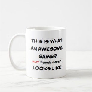 Gamer, nicht weibliche Gamerin, phantastisch Kaffeetasse