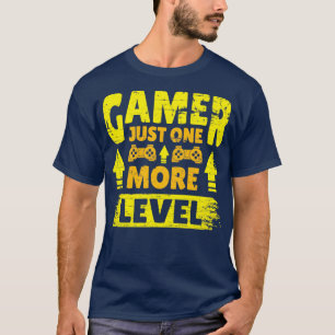 Gamer nur noch eine Stufe T-Shirt