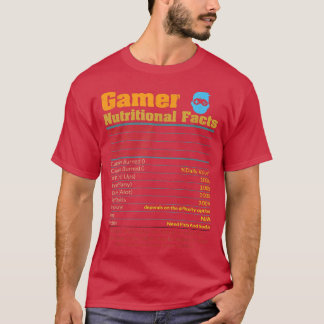 Gamer Nutriacts lustige Gaming Life Video Ga T-Shirt