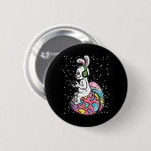 Gamer Oaster Bunny Rabbit Video Game Player mit C Button (Vorne & Hinten)