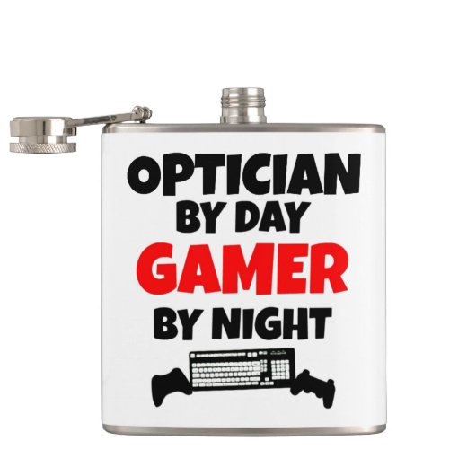 Gamer Optician Flachmann (Geöffnet)