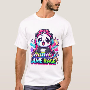 Gamer Panda Rage - Funny Gaming Moments T-Shirt