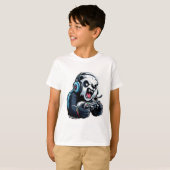Gamer Panda T-Shirt (Vorne ganz)