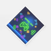 Gamer Paper Tellers Serviette (Ecke)