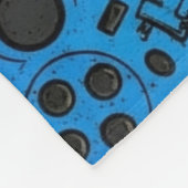 Gamer Pattern Fleece-Decke Fleecedecke (Ecke)