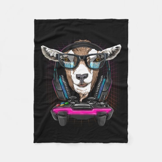Gamer PC Video Game Lover Streaming Gamin Fleecedecke (Vorderseite)