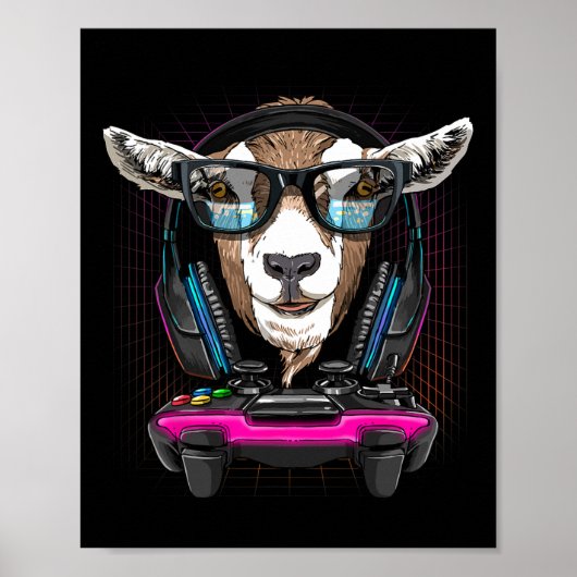 Gamer PC Video Game Lover Streaming Gamin Poster (Vorne)