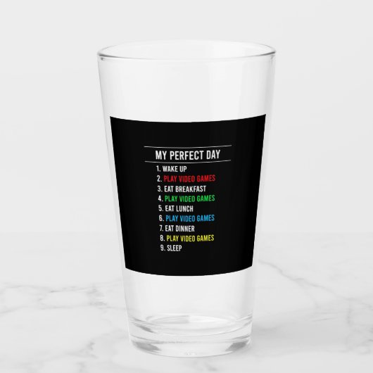 Gamer Perfect Day Glas (Vorderseite)