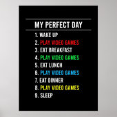 Gamer Perfect Day Poster (Vorne)