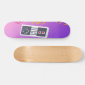 Gamer Player Boom Skateboard (Horizontal)