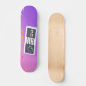 Gamer Player Boom Skateboard (Vorderseite)