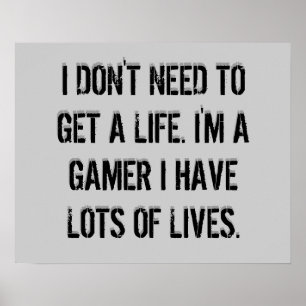 Gamer Poster