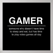 GAMER POSTER (Vorne)