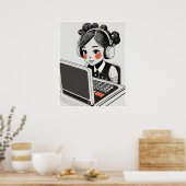 Gamer - Print Poster (Küche)