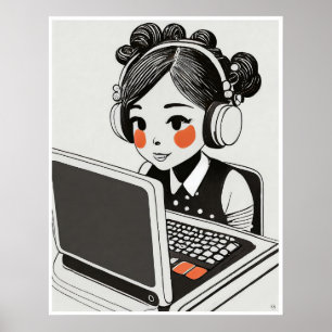 Gamer - Print Poster