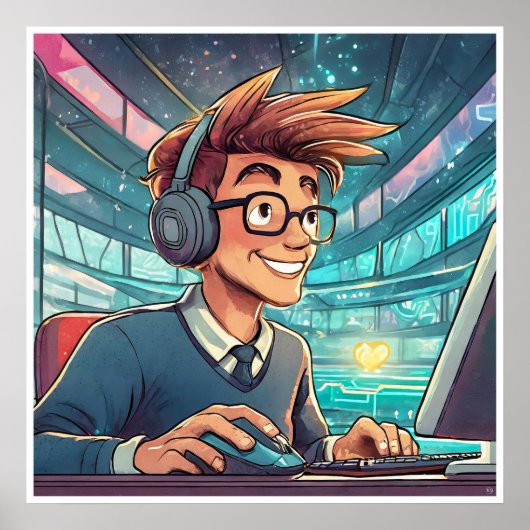 Gamer - Print Poster (Vorne)