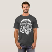 Gamer Procrastinating Doing A Side Quest Procrasti T-Shirt (Vorne ganz)