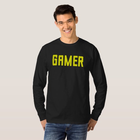 Gamer-Proud-RPG und Cool-Videospieler Meme 4 T-Shirt (Vorne ganz)