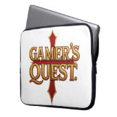 Gamer Quest Electronics Bag Laptopschutzhülle (Vorderseite Links)