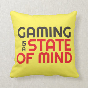 Gamer Quote Pillow für Videospiele Geek Gaming Pro Kissen