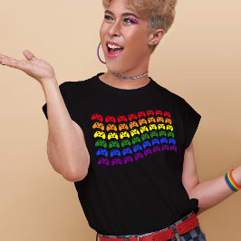 Gamer Rainbow Controller Gay Pride Flag T-Shirt