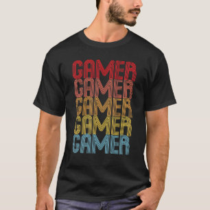 Gamer Retro 70er Game T-Shirt