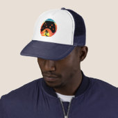 GAMER RETRO GAMING SUNSET TRUCKERKAPPE (Beispiel)