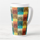GAMER RETRO VIDEOSPIELCONTROLLER MILCHTASSE (Rechte Ecke)