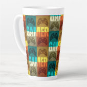 GAMER RETRO VIDEOSPIELCONTROLLER MILCHTASSE (Linke Ecke)