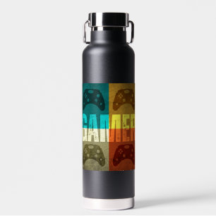 GAMER RETRO VIDEOSPIELKONTROLLER TRINKFLASCHE