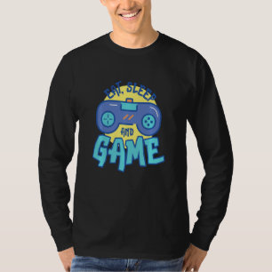 Gamer Routine Eat Sleep Games Wiederholung T-Shirt