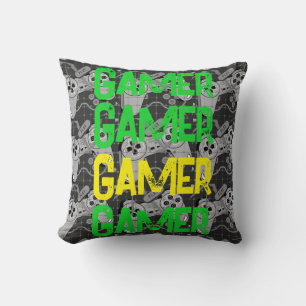 Gamer, Ruhm, Gamer, Gamer-T - Shirt Kissen