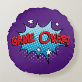 Gamer Rundes Kissen