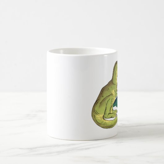 Gamer-Saurus Kaffeetasse (Mittel)