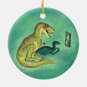 Gamer-Saurus Keramik Ornament (Hinten)