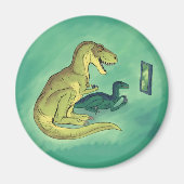 Gamer-Saurus Magnet (Vorne)